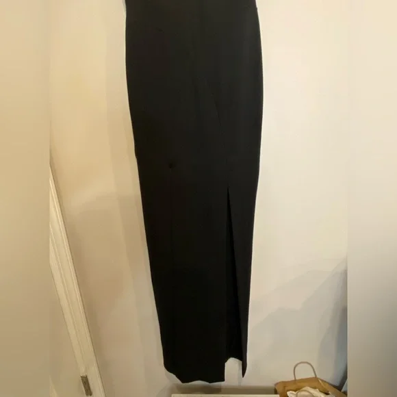 VTG 90s/Y2K Nicole Miller Sexy Black Evening Dress - Picture 8 of 13